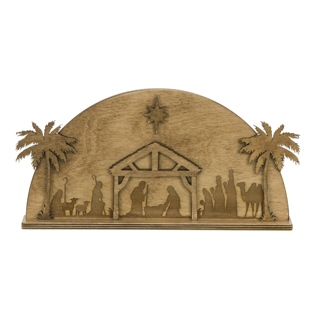 Nativity Arched 14"