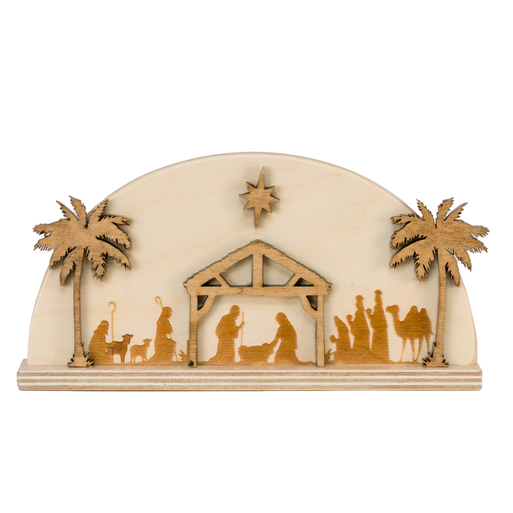 Nativity Arched 8" - Image 2