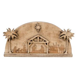 Nativity Arched 8″